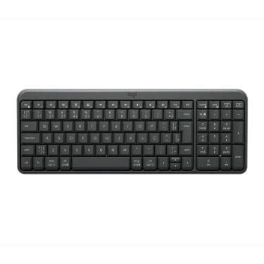 Imagem de Teclado Sem Fio Logitech K250 Compacto, Teclado Numérico, Bluetooth, Resistente a Derramamentos, AB-Unissex