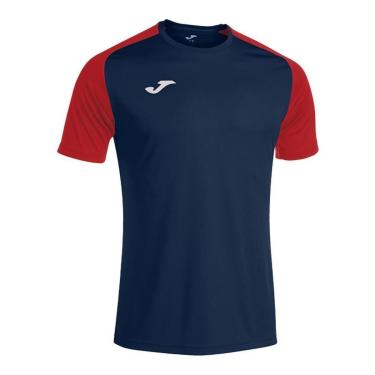 Imagem de Camiseta Joma Academy IV Marinho e Vermelha Masculino-Masculino