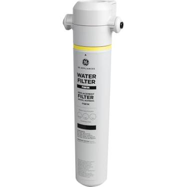 Imagem de GE Máquina de gelo e sistema de geladeira com conexão externa gelo para bebidas reduz o sabor e o odor do cloro para melhor água substituir a cada 6 meses 1 sistema de filtro GXRLQK, branco