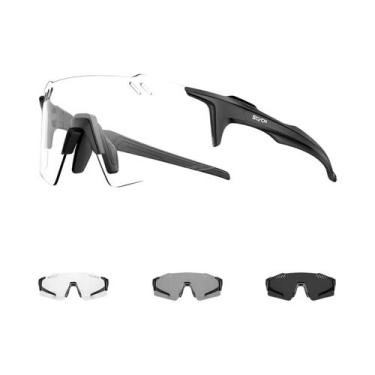 Imagem de Óculos De Sol Fotocromáticos UV400 Para Ciclismo Masculino E Feminino,