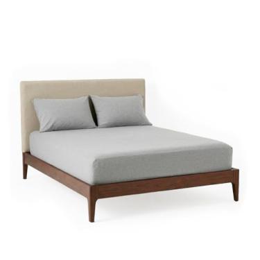 Imagem de Decolab Jogo de Lençol 100% Algodão Premium Extra Macio - Roupa De Cama Antiácaro, Incl...