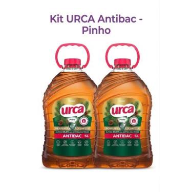 Imagem de Kit 2 Desinfetante Urca Pinho 5l
