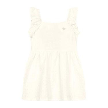Imagem de Vestido infantil menina em cotton texturizado Brandili