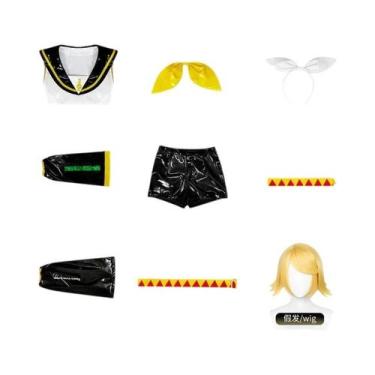 Imagem de Fantasia De Cosplay Kagamine Rin Len Just Saiyan2025 Série Colaboração