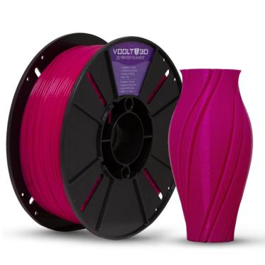 Imagem de Filamento Impressora 3D PLA: Rosa Púrpura, 1Kg, 1.75mm