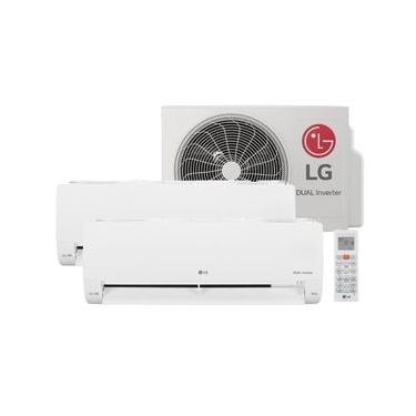 Imagem de Ar-Condicionado LG Dual Inverter Voice  +AI Bi-Split 16.000 BTU (9.000+9.000 BTU) Frio 220V - S32Q16SA181