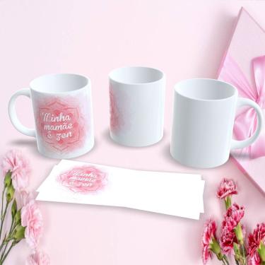 Imagem de Caneca de Porcelana 325ML Estampa 26 Personalizada Dia das Mães Presente Criativo Uso D...