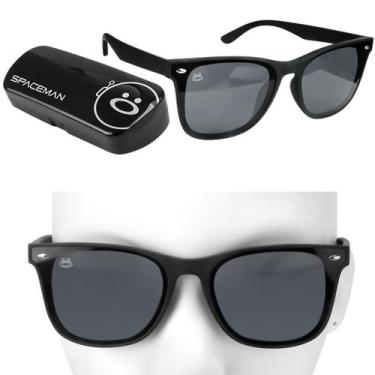 Imagem de Oculos masculino verão proteção uv emborrachado praia + case presente 