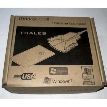 Imagem de Leitor Smart Card Gemalto Idbridge Ct30 USB 3.0 Certificado - Congratu