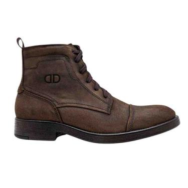 Imagem de Bota masculina coturno democrata dust garage marrom, 38, Marrom