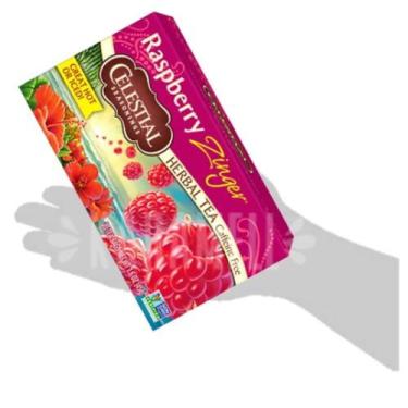 Imagem de Chá Raspberry Zinger Celestial sachê 45g - CELESTIAL SEASONINGS