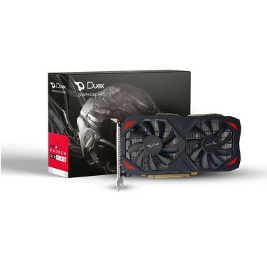 Imagem de Placa de Vídeo Duex AMD Radeon RX 580, 8GB, GDDR5, 256-Bit, Preto