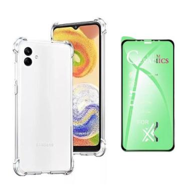 Imagem de Capa Capinha Anti Queda + Película 3D Para Samsung Galaxy A05 - Capinh