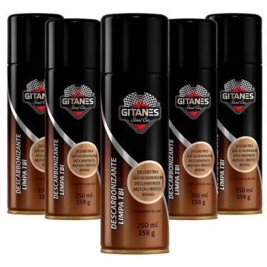 Imagem de 5 Limpa TBI Descarbonizante de Motor Gitanes Spray - 250ml