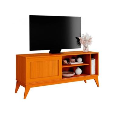 Imagem de Rack para TV até 50" 1 Porta EDN Móveis Aruba, Cedro