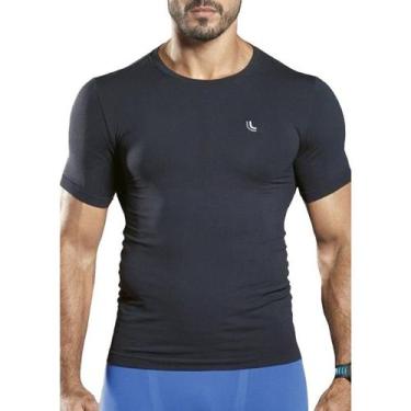 Imagem de Camiseta Lupo Masculina Fitness Térmica 70040, Preto, GG