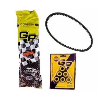 Imagem de Kit Correia de Transmissão + Roletes GP para Honda Lead 110 - Desempen