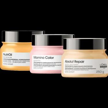 Imagem de Kit Loreal Cronograma Capilar Série Expert (3 Produtos) - L'Oréal Prof