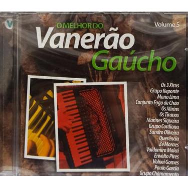 Imagem de CD Vanerão Gaúcho VOL 5 -(Os 3 Xirus, Mano Lima, Os Mirins) - Vertical