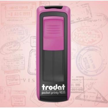 Imagem de Carimbo de bolso pocket Trodat, Rosa