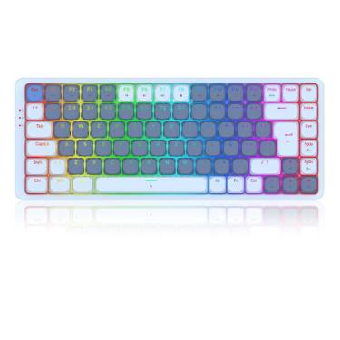 Imagem de Teclado mecanico usb gamer vili wired low profile switch brown redrago