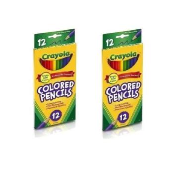 Imagem de Kit de Lápis de Cor Crayola 12 Cores - c/2 caixas