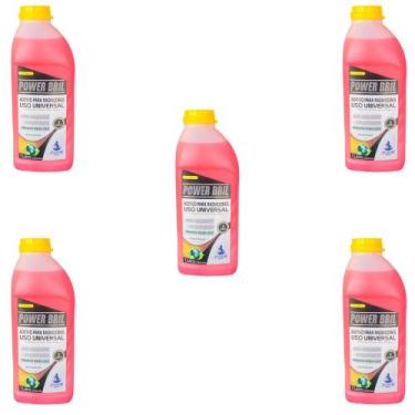 Imagem de Aditivo Concentrado Orgânico Radiador Power Bril Rosa  5litros