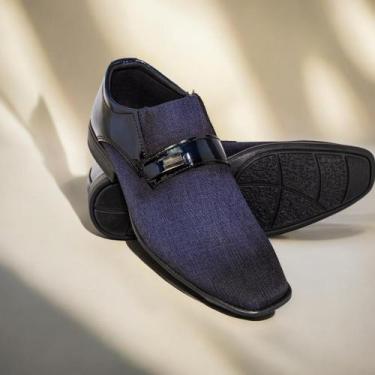 Imagem de Sapato  Social Marrom Masculino Bico Fino Estilo Italiano Lançamento V