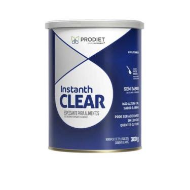 Imagem de Espessante para alimentos Instanth Clear (PRODIET) - Frasco 300g
