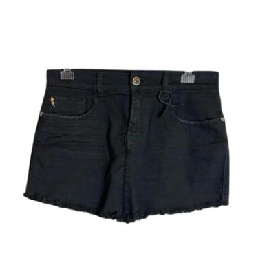 Imagem de Saia Color Ellus Xfit Kate Evase Preto, 42