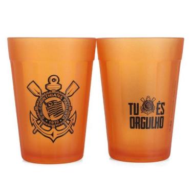 Imagem de Copo Americano Corinthians Almix Colorido - Allmix