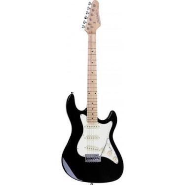 Imagem de Guitarra Elétrica Stratocaster Sts100 Bk Strinberg Sts-100 - Sonotec