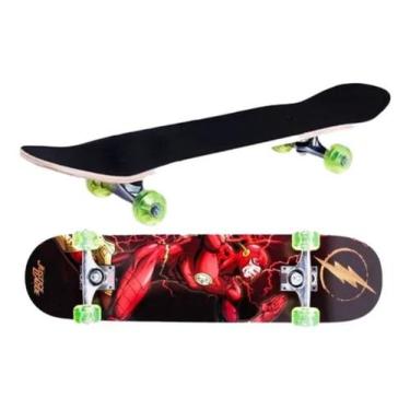 Imagem de Skate Liga Da Justiça Dc Batman, Superman E Flash - BEL, Flash