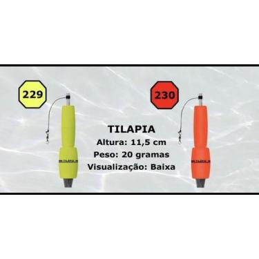 Imagem de Boia mini torpedo - tilapia jr pesca, Amarelo