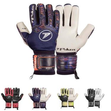 Imagem de Luva Goleiro Campo Poker Infinity Profissional, 01109MRMRLAC-8, 01109m