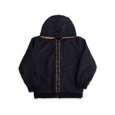 Imagem de Jaqueta Infantil Nylon Forrada ser Garoto 6732, 3, Preto