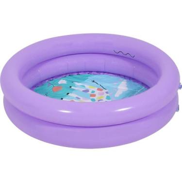 Imagem de Piscina Inflável Infantil Kiddie 2 Anéis 21 Litros Bel, 21 Litros