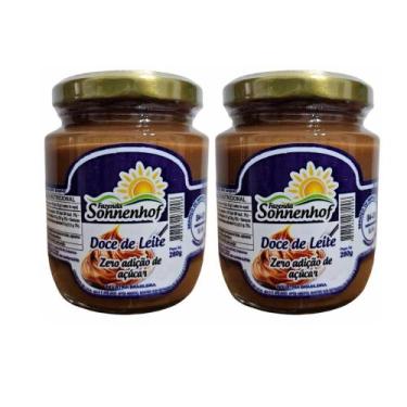 Imagem de Kit 2 Doce de Leite Mineiro Puro Diet Sem Açúcar 280g - Fazenda Sonnen