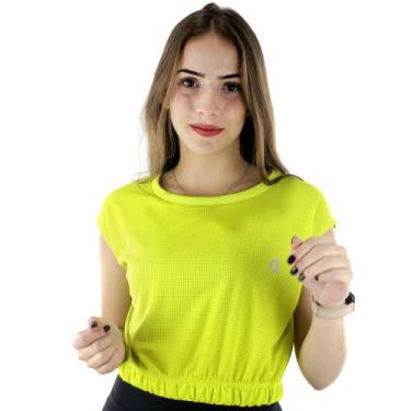 Imagem de Cropped Area Marielle  Verde - Feminino - Area Sports, GG, Verde