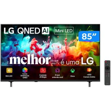 Imagem de Smart TV 85" LG 4K Ultra HD QNED Mini LED 85QNED70BSA WebOS 26 2026, 8