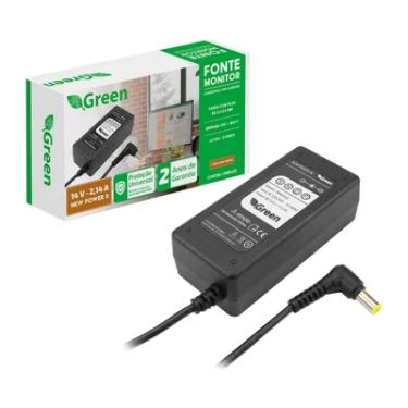 Imagem de Fonte Carregador, Para Monitor 14v 2.14a S19b300, S19b300b