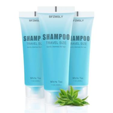 Imagem de Shampoo BFZMSLY 30 ml Pacote com 50 Unidades Aroma Chá Branco