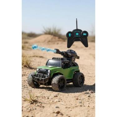 Imagem de Carrinho Off Road Lançador Bolinhas Controle Remoto 1:16 - Congratulat