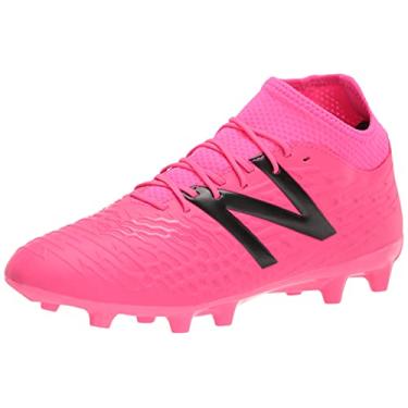 Imagem de New Balance Tênis de futebol masculino Tekela V3+ Magique FG, Alpha Pink/Horizon, 38