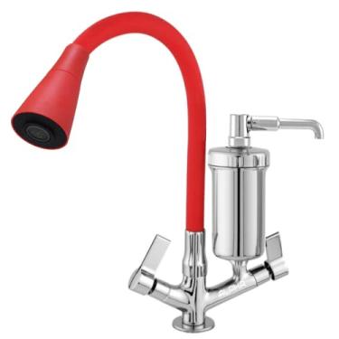 Imagem de Torneira Filtro Cozinha Bancada Gourmet Red 2186 C-65