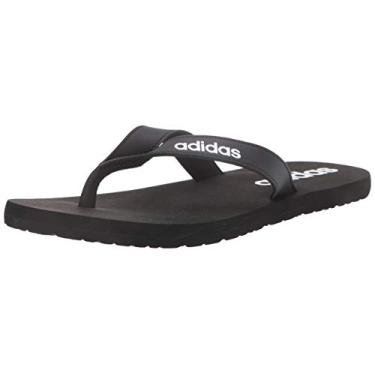 Imagem de adidas Sandália masculina Eezay FLIP chinelo, preta, 38 M EUA, Preto, 13