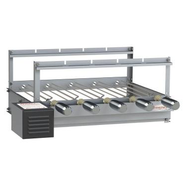 Imagem de Espeto Giratório 5 Espetos Itajobi Itagrill com Cabo Revestido