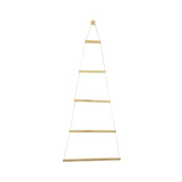 Imagem de Árvore de Natal Rústica de Madeira D&a 1,30cm