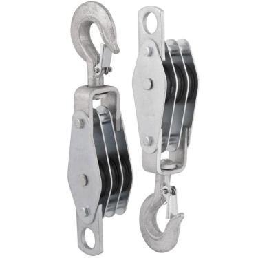 Imagem de Moitão 80MM 1200KG Com 3 Roldanas 6145080030 VONDER