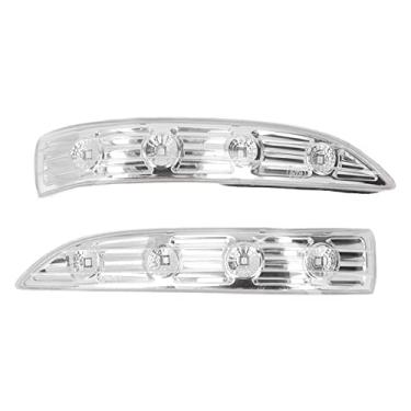 Imagem de Luz de sinal de mudança do espelho lateral, 2 peças de substituição de lentes transparentes para Tucson Ix35 2010-2015